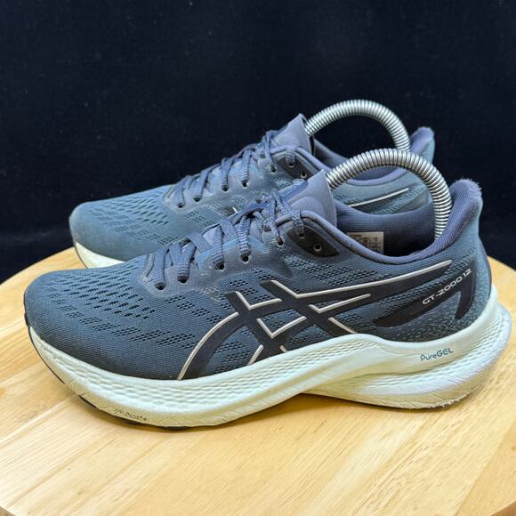 Asics GT-2000 12 Womens Shoes Blue Running Sneaker 1012B506 Gym Athletic- Size 7 - Picture 7 of 9